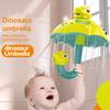 Зонтик-динозавр, игрушка для ванны для малышей, игрушка для ванны с распылителем воды, забавная игрушка для ванны на тему динозавров, развивающий подарок