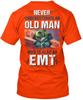 Emt Никогда не недооценивайте старую футболку Сделано в США Размер от S до 5XL