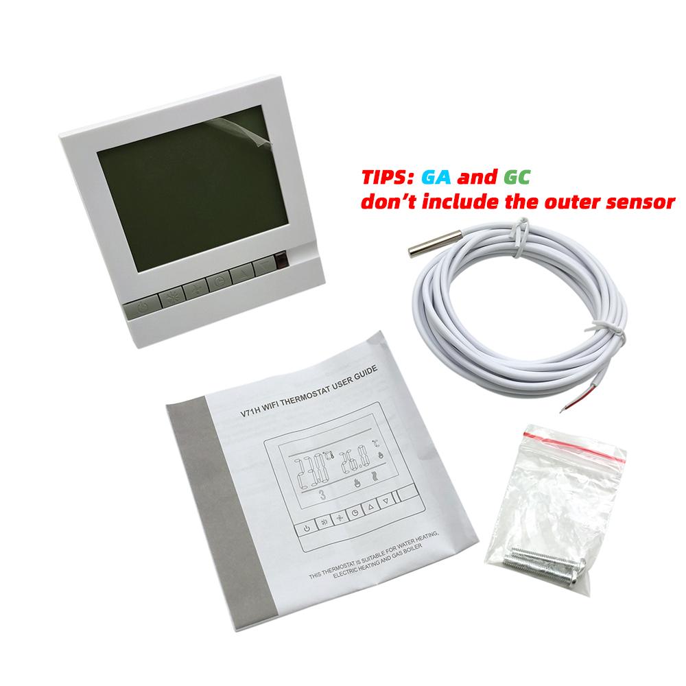 Термостат Tuya умный дом умный дом пульт дистанционного управления температурой умный термостат Alexa Google Home 95 ~ 240 В переменного тока