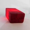 355.45 Ct Natural Blood Red Ruby Certified African Uncut Rough Loose Gemstone