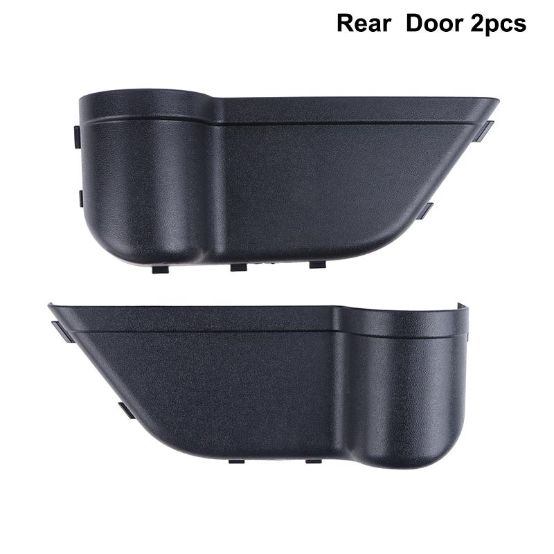 2Pcs Car Front Rear Door Organizer Tray Storage Boxes Car Organizer For 2018 2019 2020 2/4 Door Net Pocket Replacements