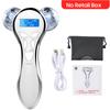 Electric Facial Beauty Instrument Micro Current Face Lifting Roller Massager EMS Skin Tighten Machine V Face Beauty Device