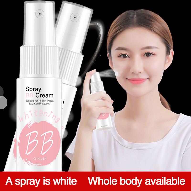 Natural Concealer Moisturizing Spray BB Cream Foundation Whitening Face Makeup Portable Lazy Cosmetics