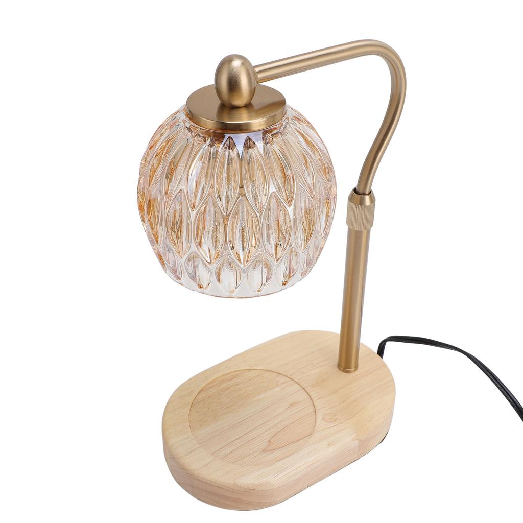 Лампа для подогрева свечей с регулируемой яркостью, домашний декор, бездымный подогревающий свет, электрические свечи, подогреватель воска