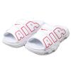Nike Белые красные женские кроссовки Air More Uptempo Slide University FD9885-100