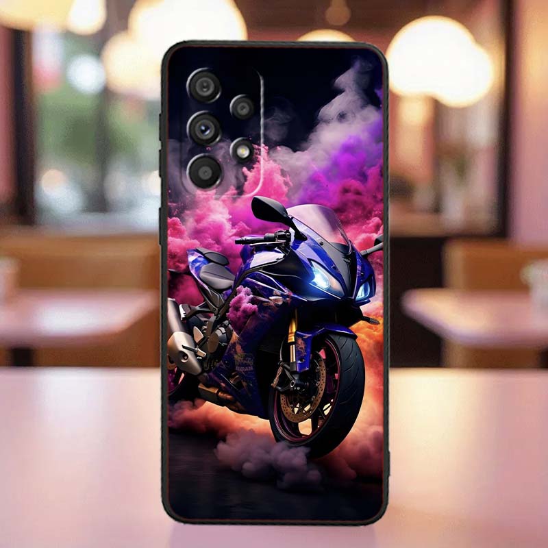 Модель Rider Cool Для Samsung A41 A35 A34 A33 A32 A25 A24 A23 A21s A06 A05 A04 A03 Note 10 20 Ultra 5G Черный Чехол