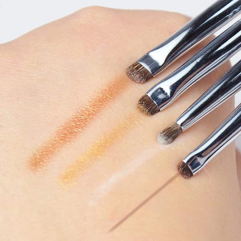 Кисть для растушевки теней для век из конского волоса Кисть для растушевки теней для век Кисть для растушевки теней для век Маленькая кисть для растушевки подводки для глаз