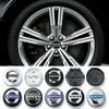 4Pcs 64mm Auto Wheel Center Caps for Volvo S40 S60 S80L XC60 XC90 V40 V50 V90 T6 - Premium Car Hub Cover Replacement Accessories