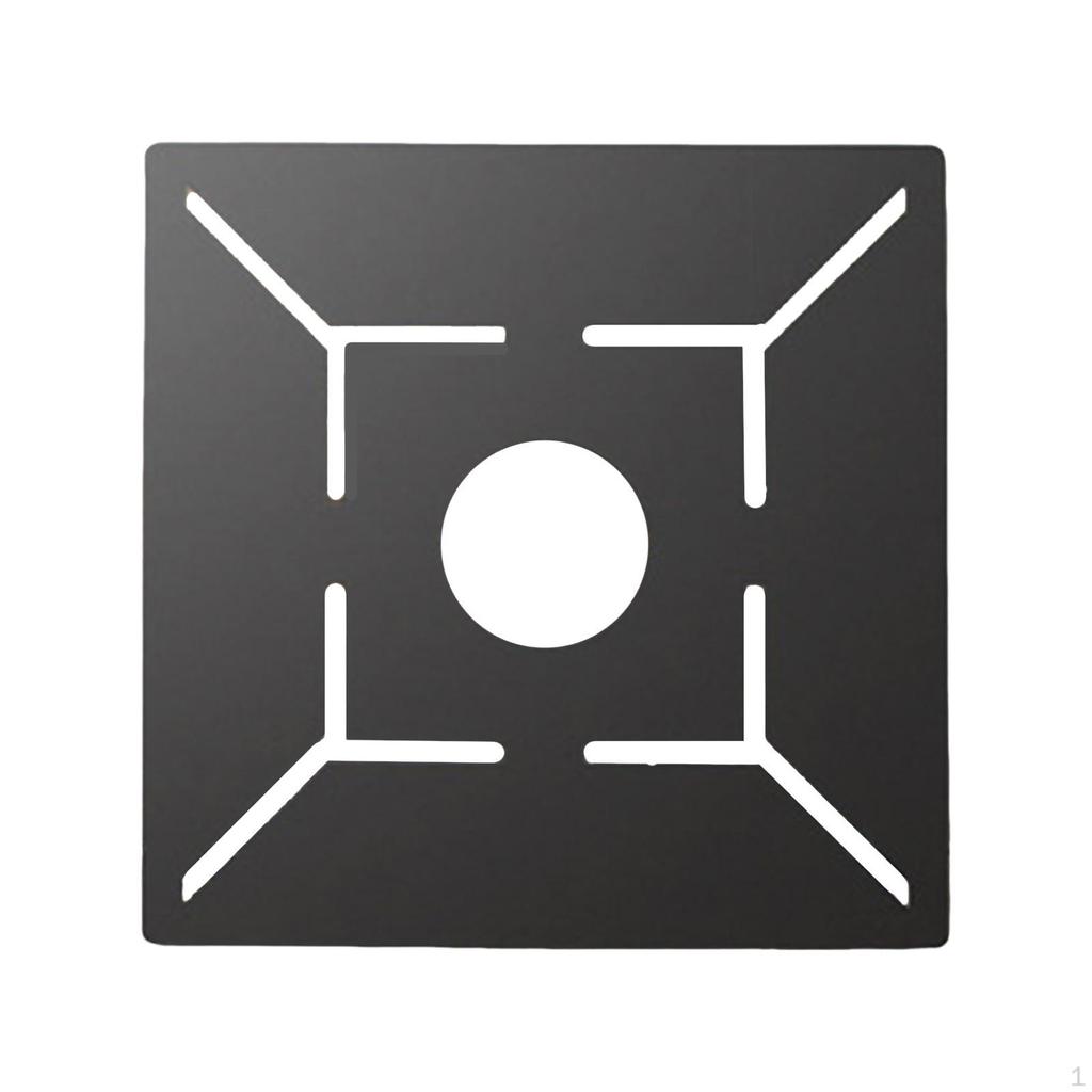 Floor Drain Measuring Ruler Architectural Scale Positioning Measurement Tool Black Woodworking