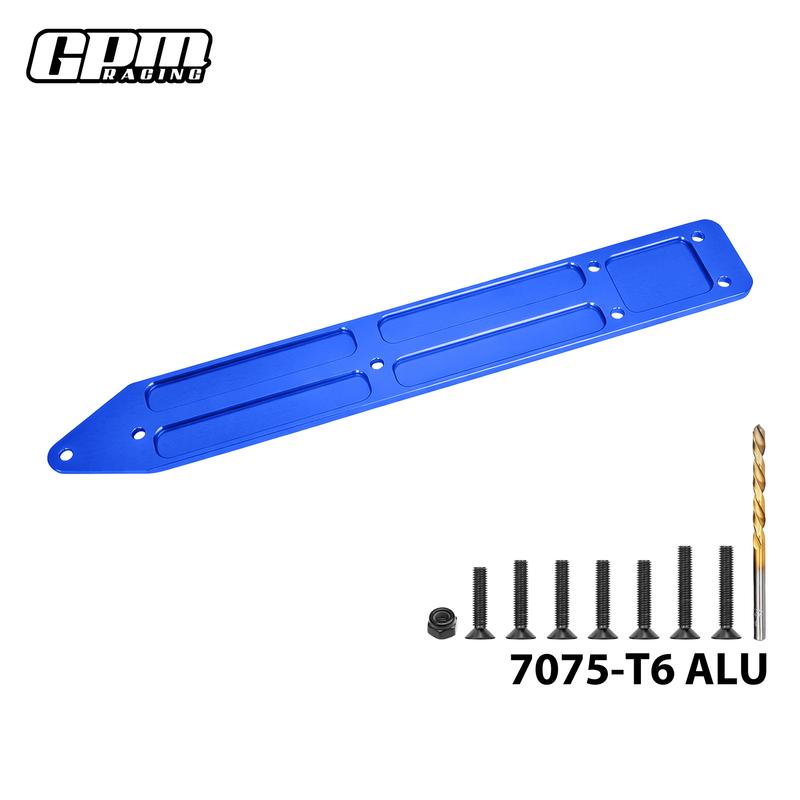 GPM 7075 Alloy Rear Chassis Skid Plate Brace Thicknes 6mm ARRMA 1/7 Talion 6S EXB V6 ARA7707V6