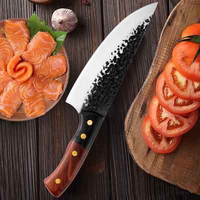 Кухонный нож для обвалки, кованый нож из нержавеющей стали, нож шеф-повара, нож для мяса