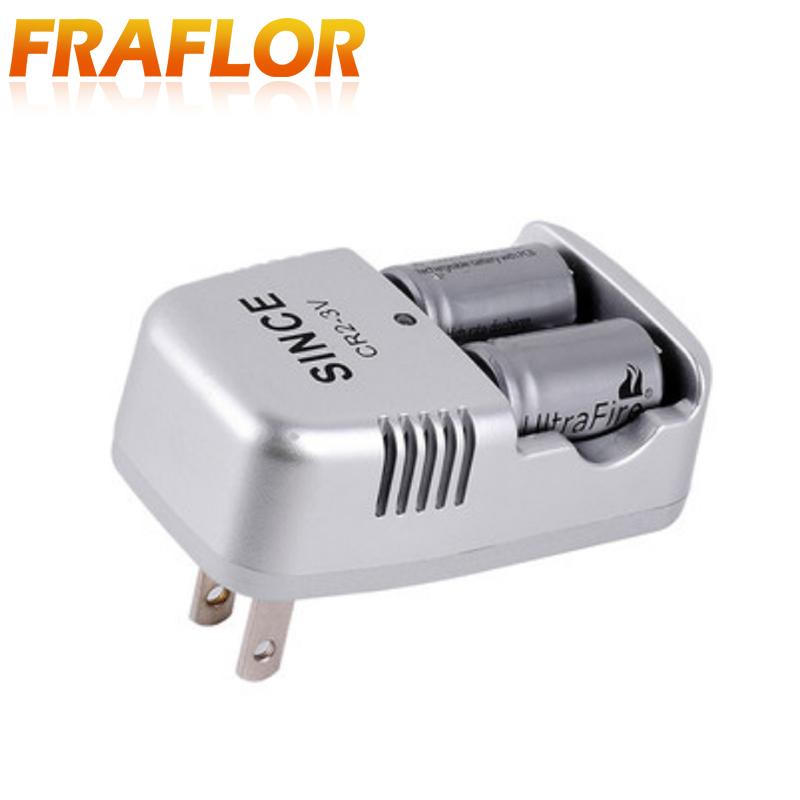 AC 110-240V Input CR2 3V (15270) AI-BALL Mini Wifi Camera Rangefinder Battery Charger With 2PCS Rechargeable Li-on Battery