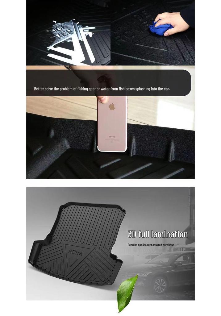 Коврик в багажник из ТПЭ для моделей Geely: Vision, Emgrand, Boyue, Galaxy, King Kong, Borui, Binyue