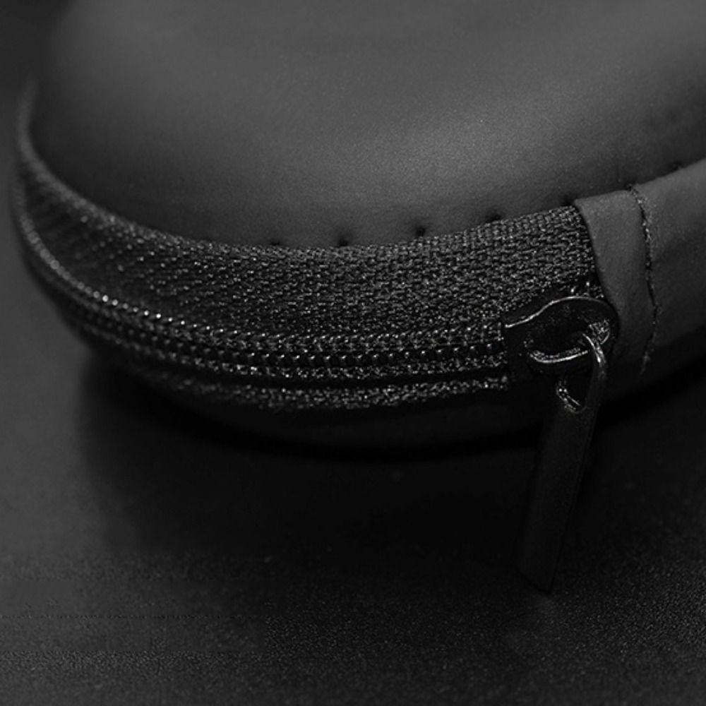 Oval Oval Cortical Earbuds Case PU Oval Cortical Headphone Box Oval Cortical Wired Bag Gift