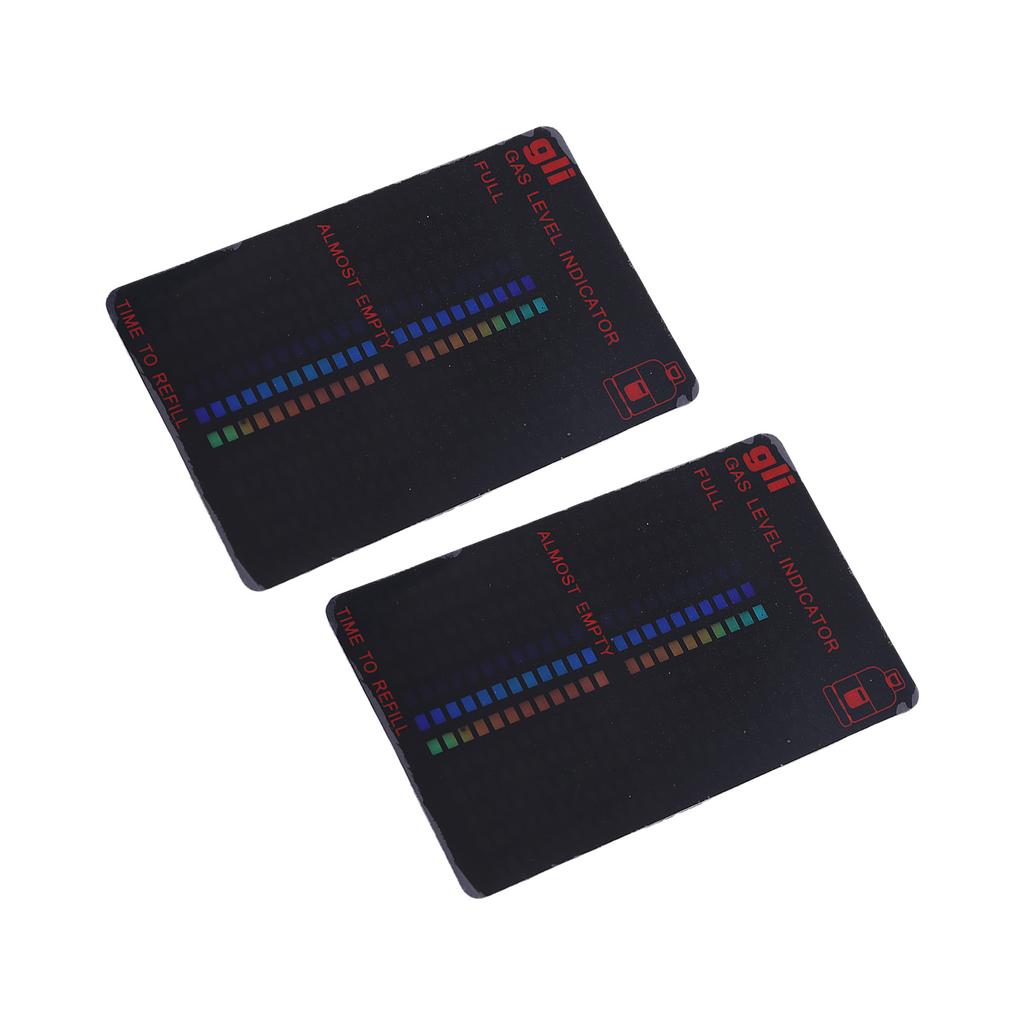 2Pcs Magnetic Gas Tank Level Indicator Reusable Meter With 22 Level Scale For BBQ Tank Monitoring