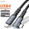 Кабель 8K USB4 Type-C — DisplayPort, 40 Гбит/с, совместим с Thunderbolt 4