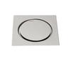 Modern Rectangle Polished Eco Friendly 100mmx100mm Threaded Connection Bathroom Floor Drain