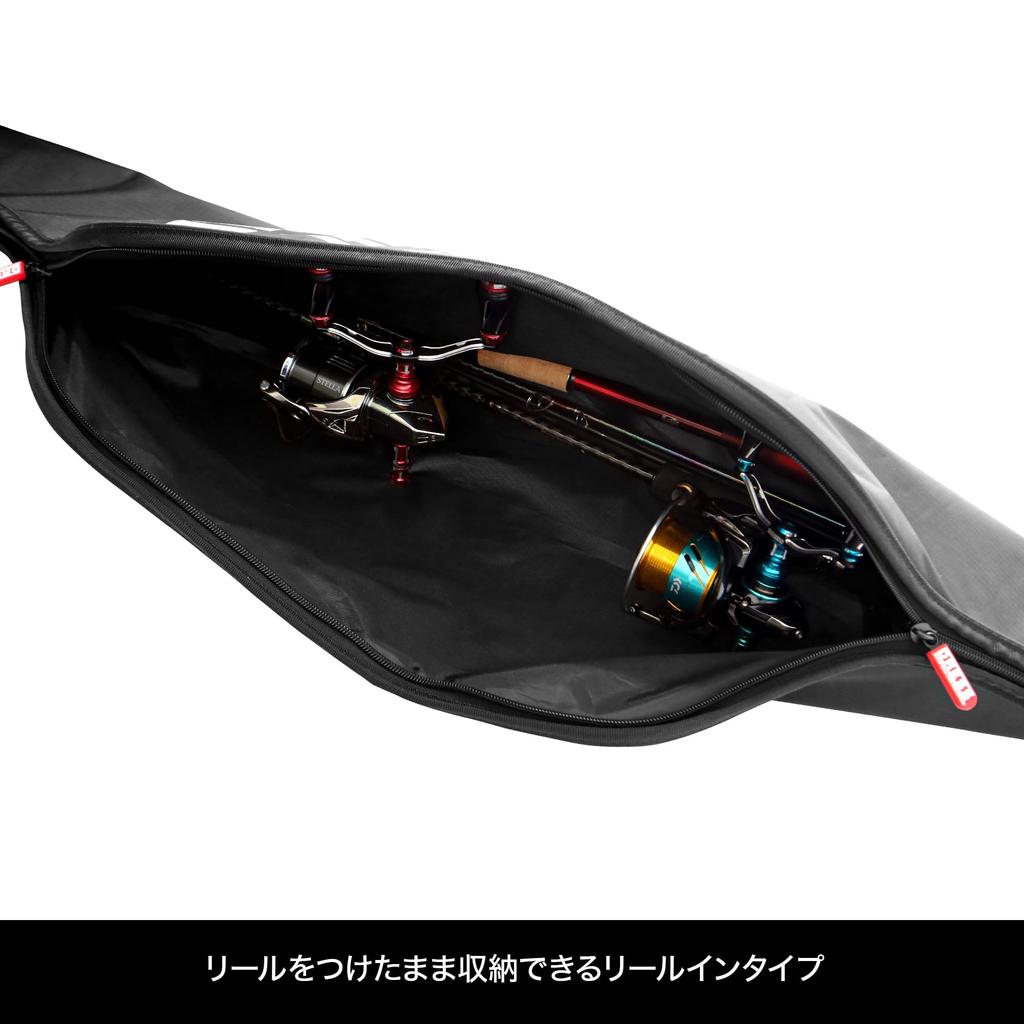 Мягкий чехол для хранения удилищ с катушками, чехол для удилищ, рыболовная сумка [DRESS], 180 см, моющийся, прикрепленный, держатель, чехол, для хранения,