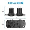 12V Dual USB Car Cigarette Lighter Socket Splitter 12V Charger Power Adapter Outlet Accessories New Arrive