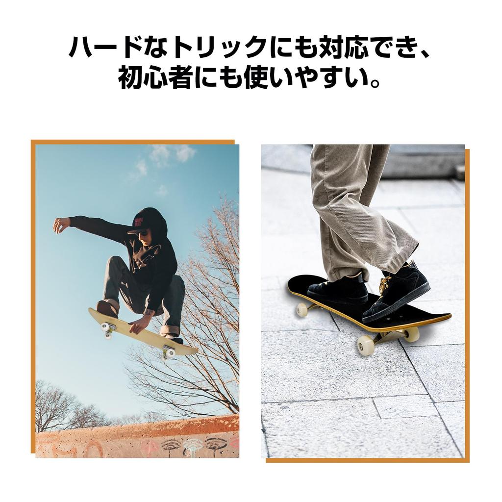 CCYCCL Complete Skateboard for and 80kg Weight Ideal for Christmas Gift Skateboard, Adults, Youths, Kids, Lightweight, Capacity, ABEC-7, Beginners,