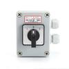 1pc Rotate Select CAM Transfer Switch 3 Positions (1-0-2)12 Terminal AC660V 20A SZW26-20/D303.3 with Waterproof Box