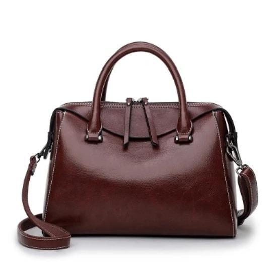 High Quality Casual Tote Bags Vintage Shoulder Large Capacity Women's Fashion Leather Bags