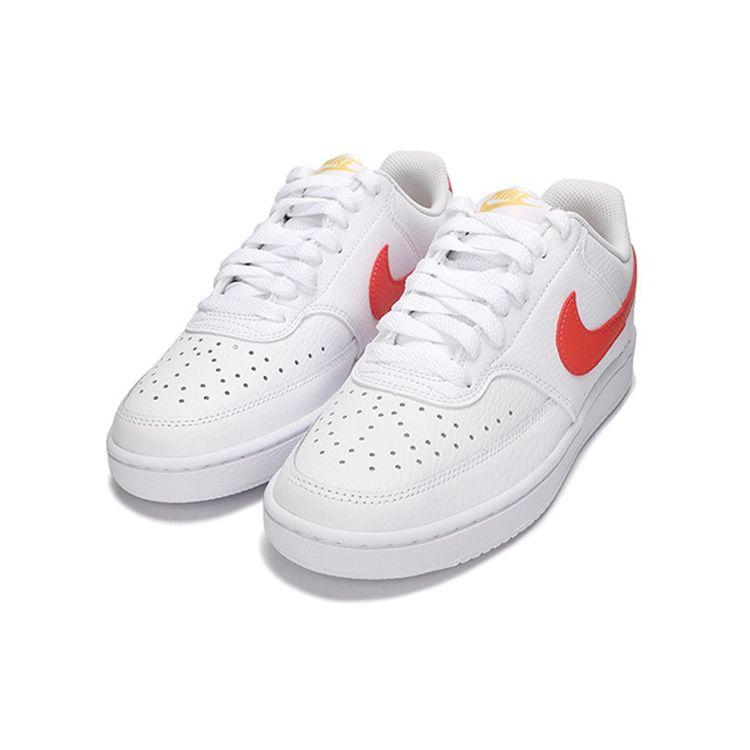 Nike Женские кроссовки Court Vision Low White Magic Ember Saturn-Gold CD5434-112