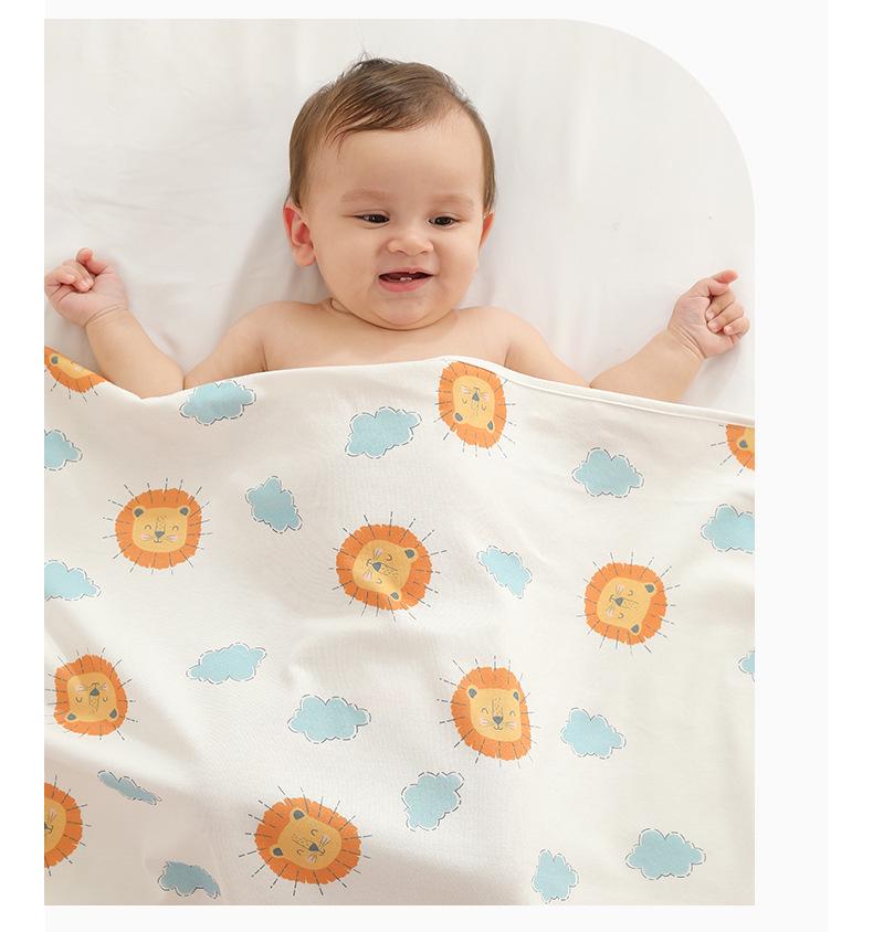 Всесезонное пеленальное одеяло для новорожденных - Мягкая хлопковая пеленка для младенцев