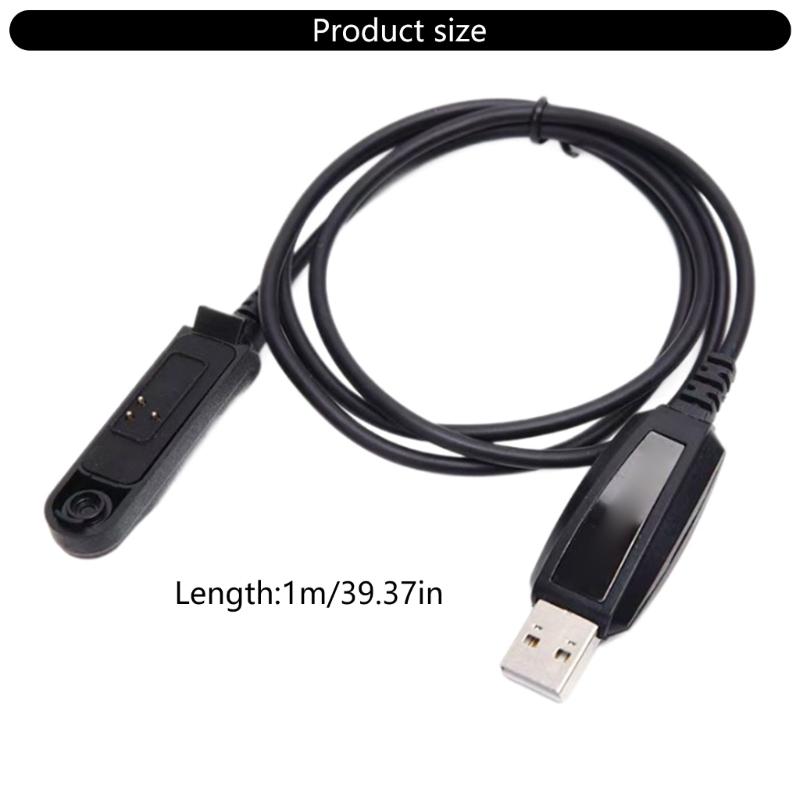 ПВХ Дата-кабель для BF-UV9R BF-A58 BF9700 Двусторонняя радиостанция Программирование частот и конфигурация параметров на нескольких моделях