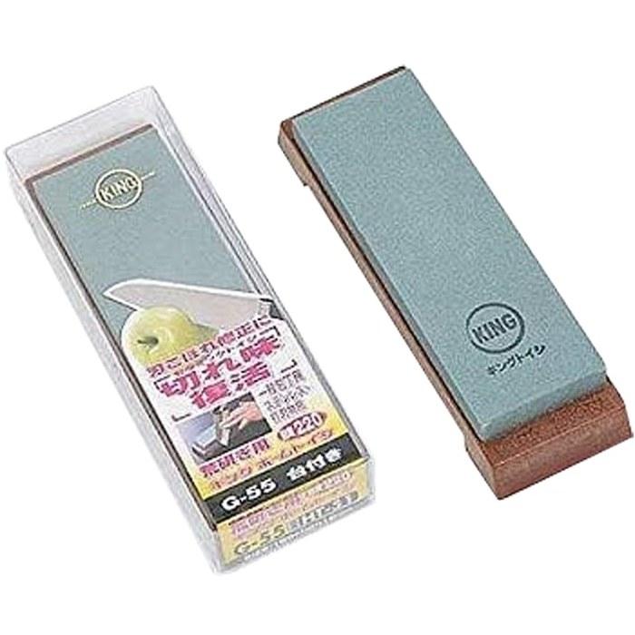 King Home Toyishi G-55 HT-51 185x62x15 #220 Grit Coarse Grinding Stone Gray