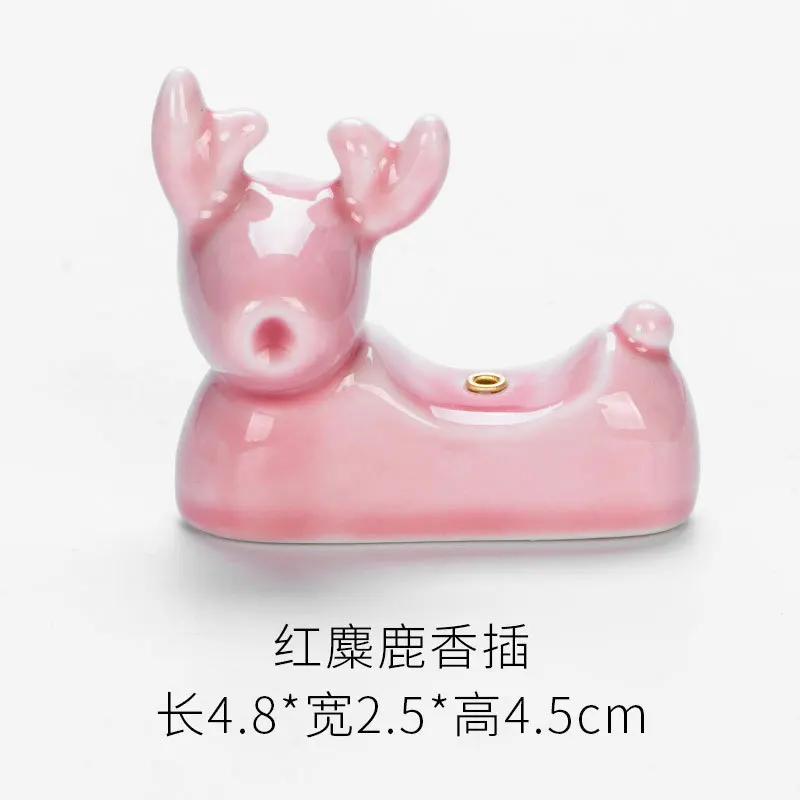 Японский стиль Подставка для благовоний Бытовая Милая Подставка для благовоний в виде животного Аромапалочка Домашнее украшение Орнаменты Благовонная горелка