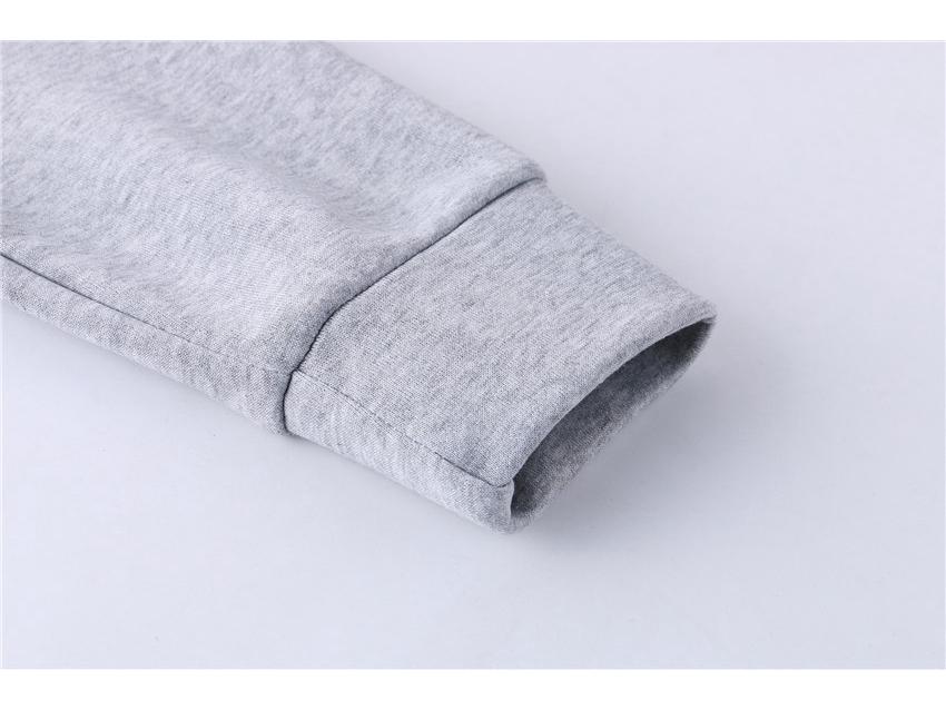 Мужской однотонный пуловер с капюшоном 2021 года