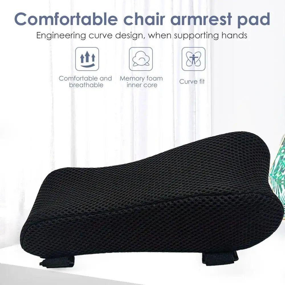 Washable Chair Armrest Cushion Comfortable Support Arm Rest Cover  Computer Chairs