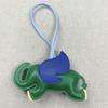 Trendy Designer Pu Leather Wings Flying Elephant Hanger Keychain Pendant Decoration For Ladies Bag Charm Accessories Ornament Gifts