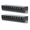Pair 660V 100A Dual Rows Wire Terminal Block Screw Barrier Strip for Power Distribution Systems T10010