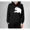 Puma Вязаная толстовка с большим логотипом Мужские топы Черный 580566-01