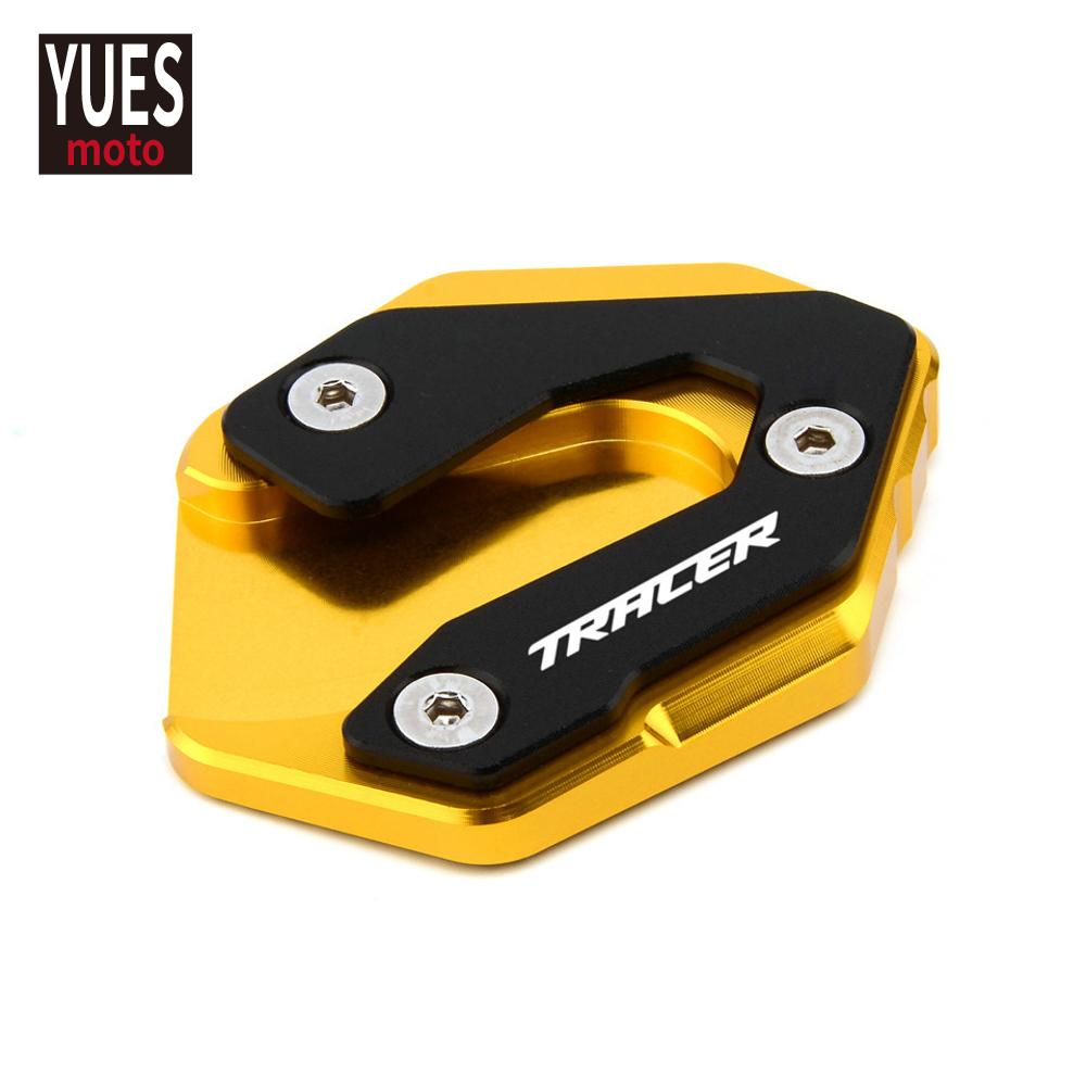 Motorcycle Accessories Kickstand Plate Side Stand Pad Enlarger For YAMAHA TRACER 900 Gt Tracer 900Gt