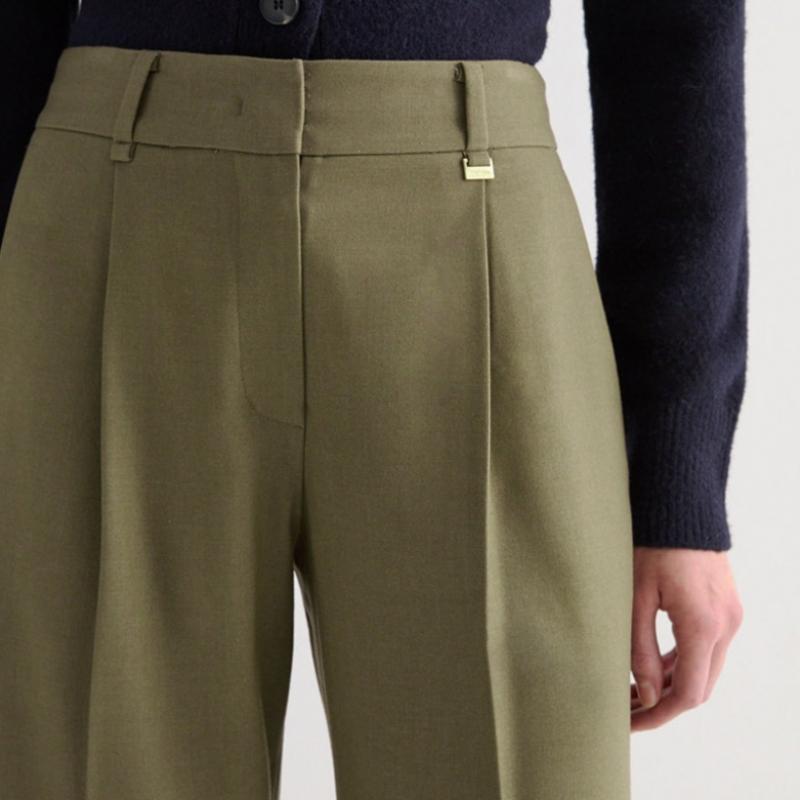  Она S Miss Formal One Tuck Straight брюки SwwSlo41030 Lk