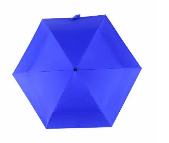 Ultra-Light 50% off Folding Sunshade Umbrella, Promotional Pocket Umbrella, Creative Black-Coated Sun Umbrella, Compact Gift