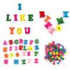 100Pcs New DIY Party Decoration Wooden Letters Alphabet Scrapbooking Wall Decorative