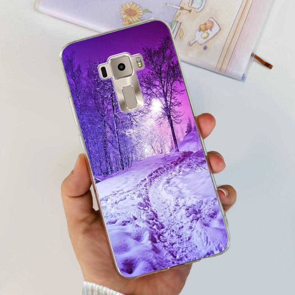 For Asus ZenFone 3 ZE520KL ZA520KL Case Cover Printed Soft Silicone TPU Phone Cases For Asus ZenFone3 5.2“ Z017D Z017DA Z017DB”