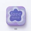 Pastel Love Lens Case Purple