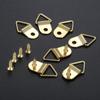 100Pcs/bag Triangle D-Ring Picture Hanger Frame Hardware Accessories