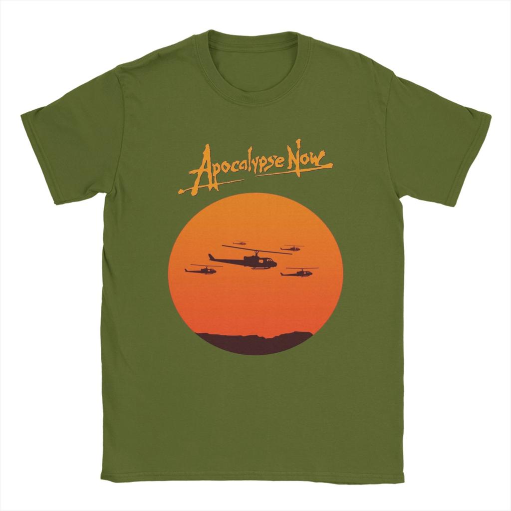 Cool Apocalypse Now TShirts for Unisex Crew Neck Pure Cotton T Shirt Short Sleeve Tees Birthday Gift Tops