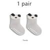4/1 Pairs/Lot Cartoon Baby Floor Socks Non-Slip Glue Kids Socks Indoor Cooling Soft Cotton Toddler Socks For Newborn