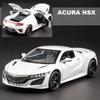 1/32 Honda Acura NSX Alloy Sports Car Diecasts & Toy Vehicles Металлическая модель автомобиля Моделирование Звук и свет Коллекция Детская игрушка в подарок