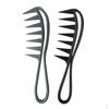 2 Pack Wide Combs Hairdressing Shower Comb Detangling Wet Hair Brush