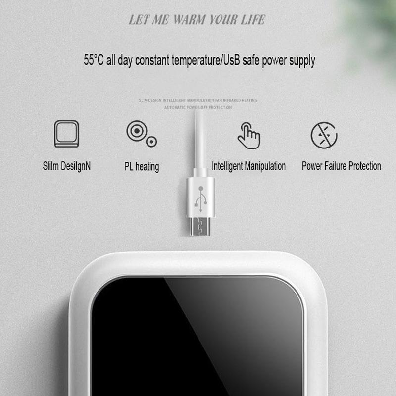 Новый USB-подогреватель для кружек и кофе для офисного стола, умный электрический подогреватель для напитков в домашнем офисе с 3 настройками температуры