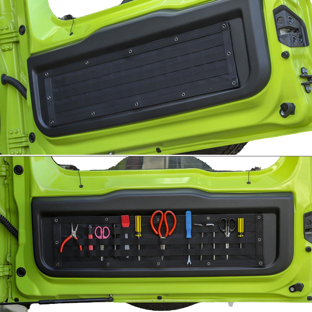 Сумка-органайзер Molle на заднюю дверь Инструменты для Suzuki Jimny JB64 JB74 2019-2026 Внутренние аксессуары для крышки багажника Порядок