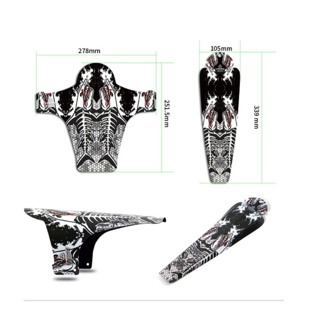 Road Bike Ass Mud Guard Bicycle Saddle Fender Mudguard Wing Rear Mud Guard Front/Rear Fender